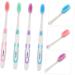 Hapinary Soft Toothbrush Set - 4 Pieces with Soft Handle Nano & Micro Oral Care - Ideal for Adults - Ships Worldwide from South Korea - Buy Online on GoSupps.com