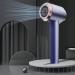 Professional Cordless Hair Dryer Constant Temperature Professional Blowdryer Low Noise Portable Travel Hair Dryers with Nozzle/Charging Stand Gifts for Women Blue