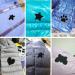 8Pcs Self-Adhesive Nylon Repair Patches | Waterproof Lightweight for Clothing, Jacket, Tent, Bag | Black 20x10cm - Buy Online on GoSupps.com