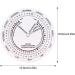 Ruiqas 8Pcs Pregnancy Wheel - Accurate Due Date Calculator for Doctors Midwives & Pregnant Patients | International Shipping Available - Buy Online on GoSupps.com