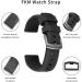 LOTOAK Watch Band 20mm 22mm Wristband New Compatible With Design Fluoro Rubber Strap Diver Keeper Quick Release Watchbands 20mm White - Buy Online on GoSupps.com