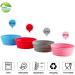 Ecoart Silicone Collapsible Bowl - Gray (L) | Perfect for Travel, Camping, and Hiking - Buy Online on GoSupps.com