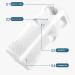 Mute Mosquito Killing lamp Inhalation Home USB Mosquito Repellent Smart led Light Wave Trapping Mosquito Night Light Physical Mosquito Killing Child Safety White - Buy Online on GoSupps.com