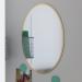 U Brands Magnetic Gold Locker Mirror - 5.5 x 7 | Sleek and Functional - Buy Online on GoSupps.com