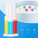 Flower Stamp Toilet Gels - Stops Limescale and Stains with Air Freshening Scent Deodorizing Clean - Cleaning Gel Effective Fragrant Eco-Friendly Reliable Toilet Cleaner for Bathroom Blue - Buy Online on GoSupps.com