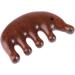 Buy Hedgehog Meridian Massage Comb | Five Teeth Wide Tooth Sandalwood Comb for Scalp Head & Body Massage | Natural Acupressure Tool Gift for Men & Women - Buy Online on GoSupps.com