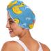 Little Yellow Duck Hair Towel 2 Pack - Super Absorbent Quick Dry Turbans for Women & Girls - Buy Online on GoSupps.com