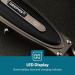 GEEPAS Cordless Hair Clipper for Precise Haircuts with LED Display Professional Grooming Tool Multifunctional Hair Clipper - Black - Buy Online on GoSupps.com