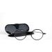 ThinOptics Manhattan Reading Glasses | Milano Aluminum Magnetic Housing | Round Black Frames | 2.50 Strength | Stylish & Portable - Buy Online on GoSupps.com