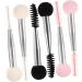 18-Piece Makeup Made of Sponge Brush Set Make Up Makeup Brush Set Mascara Brush Foundation Brush Girls Makeup Set Impression Set Travel Makeup Brush Aluminium Tube - Buy Online on GoSupps.com