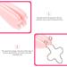 PRETYZOOM Lot de 2 Pinces Nez en Silicone Rose pour Adulte Correcteur de Nez Confortable et Indolore Appareil pour Affiner et Remodeler Outil de Beaut pour Usage Quotidien et Sommeil - Buy Online on GoSupps.com