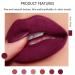 6-Piece Nude Matte Lipstick Set - Long Lasting, Waterproof, Moisturizing Makeup Gift - Buy Online on GoSupps.com