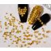 600Pcs Nail Art Punk Metalic Spike Studs Metallic Nail Art Punk Studs Rivets Manicure Gold Square Spike Studs Manicure Tips Nail Art Charms Nail Art Decoration Accessory-Solid - Buy Online on GoSupps.com