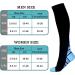 Beusilay 8 Pairs Compression Stockings for Men & Women | 15-20 mmHg Support Socks for Running Travel Sports Pregnancy & More - Buy Online on GoSupps.com