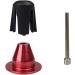 Platt Aluminum Bicycle Bar End Plugs - Red (One Pair) | Handlebar Cap for Road, Mountain, BMX Bikes - Buy Online on GoSupps.com