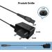 Razor 15V 5.4W Charger Cable Compatible with Philips Norelco HQ8505 9000 7000 3000 Series - Replacement for QT4022 PT860 AT750 S5050 QC PT RQ QG HQ - Buy Online on GoSupps.com