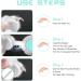 Adiwo 2-in-1 Nail Clippers with LED Light for Dogs & Cats - Claw Scissors Hinge Grinders & Nail Files - Pet Grooming Tool with Protective Spray-Resistant Design - Blue - Buy Online on GoSupps.com