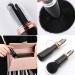 4 in 1 Retractable Makeup Brushes Set - Portable Travel Powder Lip Eyeshadow & Highlight Brushes (Black) - International Shipping Available - Buy Online on GoSupps.com