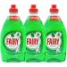 Washing Up Liquid Bundle With Fairy Liquid Original 320ml X 3 With Dishmatic Washing Up Sponge Liquid Fillable Handle + 6 Refill Sponges Bonus Pack - Buy Online on GoSupps.com