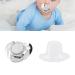 Baby Pacifier with Clip - Infant Bling Schnuller-Clip-Set for Newborn | DIY Wall Decoration & Milk Powder Feeding Supplies (Silver M) - Buy Online on GoSupps.com