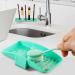 Portable Textured Brush Cleaner Palette - Silicone Mat & Holder Set for Mess-Free Washing | Eco-Friendly & Cruelty-Free Tool for Brush Care - Buy Online on GoSupps.com