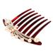 Housoutil Seven- Hair Comb Pearl Hair Accessories Hair Combs Bridal Hair Comb Rhinestone Headpiece Bridal Headpiece Bridal Tiara Wedding Bride Pearl Rhinestone Hair Piece
