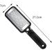yeeyeanglzk Colossal Foot Rasp File and Callus Remover. Professional Foot Care Pedicure Stainless Steel File to Removes Hard Skin Can Be Used on Both Dry and Wet Feet - Black - Buy Online on GoSupps.com