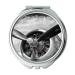 YENDOSTEEN aircraft Mirror Compact Mirror fighter bomber pocket mirror portable mirror