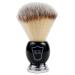 Parker's Deluxe Synthetic Silvertip Shaving Brush w/Black & Chrome Handle