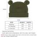 XIAOHAWANG Newborn Hospital Hat with Bear Ears - 0-6 Months - Unisex Cotton Beanie - Buy Online on GoSupps.com