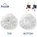 6 Pack Spin Mop Replacement Heads - Easy Cleaning Microfiber Refills - Buy Online on GoSupps.com