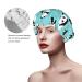 Cute Panda Shower Cap - Reusable Double Layer Bath Cap for Women | Waterproof & Elastic with PEVA Lining (1 piece) - Buy Online on GoSupps.com
