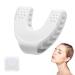 Jawline coach pine trainer JAW coach for men and women 40lbs Kiefer Exerciser double chin coach for face mouth chisel and jawline fitness ball of the jaw line jaw training white