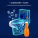Bowling Blue Bubble Toilet Bowl Cleaner Blue Bubble Household Toilet Cleaner Automatic Toilet Cleaner for Deodorizing and Descaling (3pcs) - Buy Online on GoSupps.com