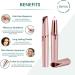 Rechargeable Eyebrow Hair Remover - Painless Trimmer | Stylish & Portable International Shipping - Buy Online on GoSupps.com