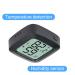 Aggforbl Reptile Thermometer Reptile Digital Thermometer and Humidity Vivarium Accessories use for bearded dragon accessories Tank Hygrometer Reptile wiht Double Sided Tape (Black 1) Black 1 pcs - Buy Online on GoSupps.com