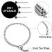 Adjustable Stainless Steel Chain Dog Training Collar - Strong & Durable Slip Collar for Small, Medium, Large Dogs - Tarnish Resistant - Weatherproof (L Silver) - Buy Online on GoSupps.com