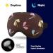 Watercolor Dragonfly Sleep Mask - Adjustable Strap, Block Light, Men & Women - Ideal for Sleeping, Travel, Nap - Cute Flying Design - Buy Online on GoSupps.com