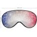 Red Blue Glitter Print Sleeping Mask | 4th of July Adjustable Eye Cover for Men Women & Kids | Light-Blocking Sleepmask - Buy Online on GoSupps.com
