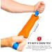 Robust Bull Fit Dog Toy 30cm - Handmade High-Quality Cotton Nylon for K9 Training & Tug-of-War - Ideal for Dogs (Orange) - Buy Online on GoSupps.com