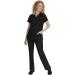 Healing Hands Purple Label Scrubs Top 2278 Jasmin | Women's V-Neck Scrub Top XL Black - Buy Online on GoSupps.com