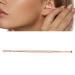 Rose Gold Earwax Curette Remover | Double Head Ear Spoon for Itch Relief | Home Ear Cleaning Tool - Buy Online on GoSupps.com