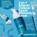 2-in-1 Aligners & Retainers Cleaner Foam | Teeth Whitening Solution for Invisalign Clear Correct Smile Direct Club & More - Buy Online on GoSupps.com