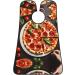 Pizza Print Beard Bib Apron for Men | Hair Catcher & Beard Trimming Cape | Perfect Grooming Accessory - Buy Online on GoSupps.com
