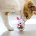 Fantasyon 2 Pcs Cat Treat Toy Feeder Toy Cat Food Ball Pet Toy Cat Slow Feeder Ball for Interactive IQ Treat Training Toy Cat Treat Ball - Buy Online on GoSupps.com
