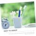 BUIFULSIC 6ST Double-headed Toothbrush for Adults - Travel-Friendly Prosthetic Double-Sided Brush in Color-Sorted Options - Ideal for Dentures - 1-Pack - Buy Online on GoSupps.com