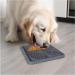 Aodaliy Silicone Lick Mat for Dogs & Cats - BPA Free Extra Large Suction Cup Slow Feeder Mat in Gray & Dark Gray - Buy Online on GoSupps.com