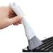 Tub Scrubber - 2 in 1 Tile Tub Scrubber Brush with Dustpan Cleaner Brush Kitchen Supplies for Cleaning Bathroom Shower Tile Grey - Buy Online on GoSupps.com
