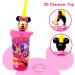 Disney Minnie Mouse Water Tumbler with 3D Straw - BPA-Free Drinkware for Kids | Easy to Clean | Perfect Gift for Home & Travel - Buy Online on GoSupps.com