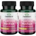 Swanson Pueraria Mirifica with B6 '&' B12 - Featuring Puresterol 60 Veg Caps 2 Pack